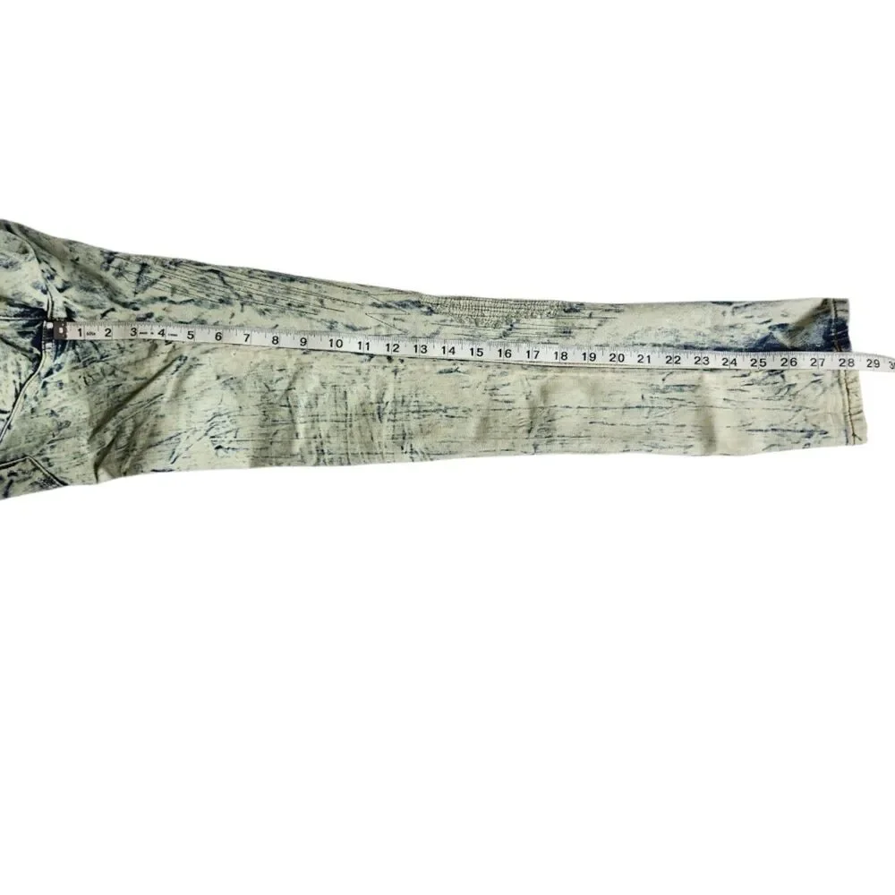 Thrill The Collection Skinny Acid Wash Jeans sz 9